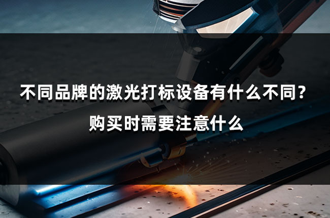 不同品牌的激光打标设备有什么不同？购买时需要注意什么(图1)